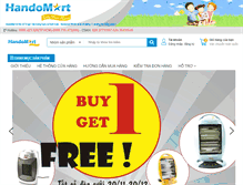 Tablet Screenshot of handomart.com